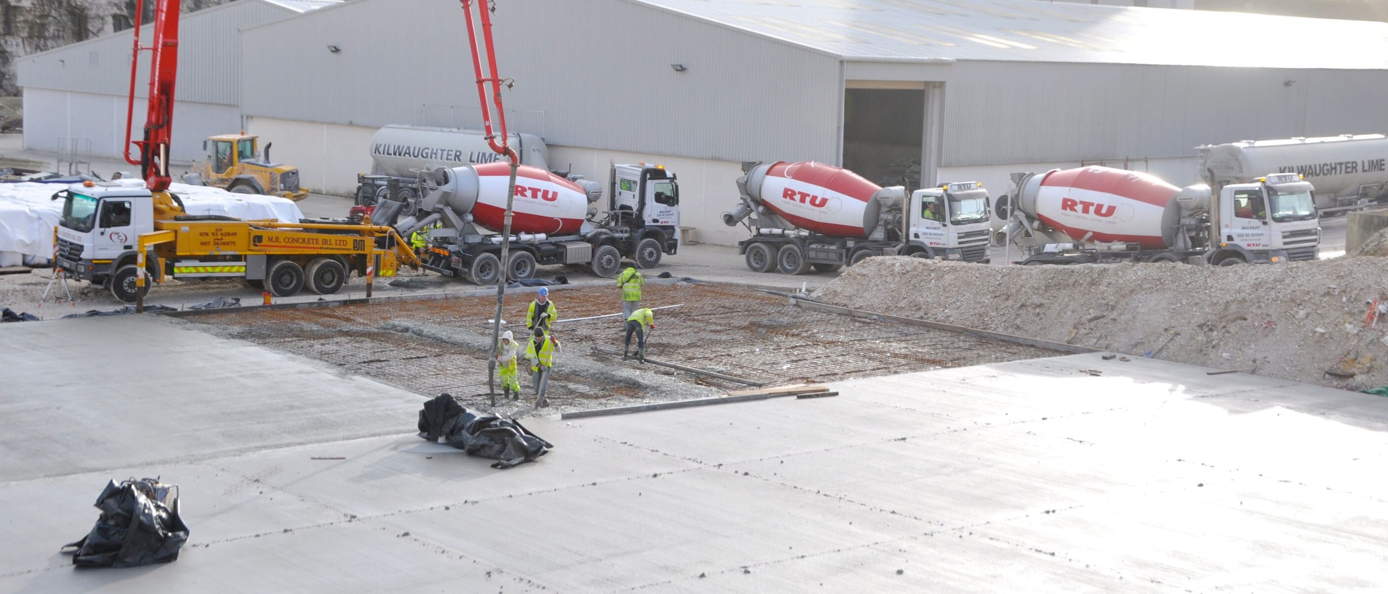 Ready Mixed Concrete Ready mixed concrete Northern Ireland Concrete Belfast RTU